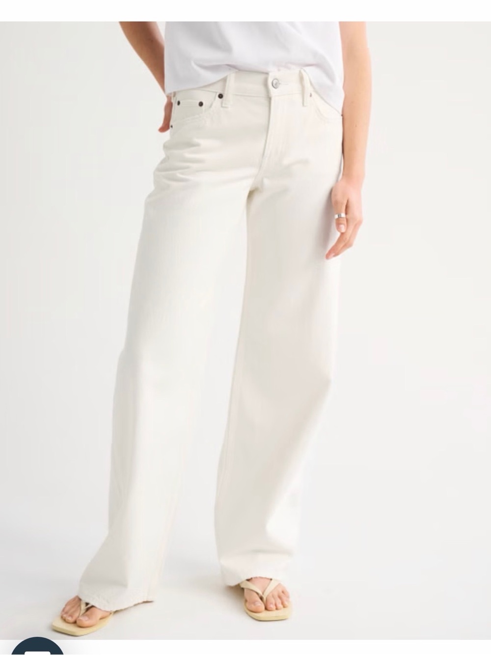 Abercrombie Low Rise Ultra Loose Jean